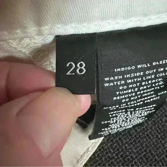 J Brand Women’s Alex Style Relaxed Fit Beige Trousers in excellent condition - Picture 6 of 6